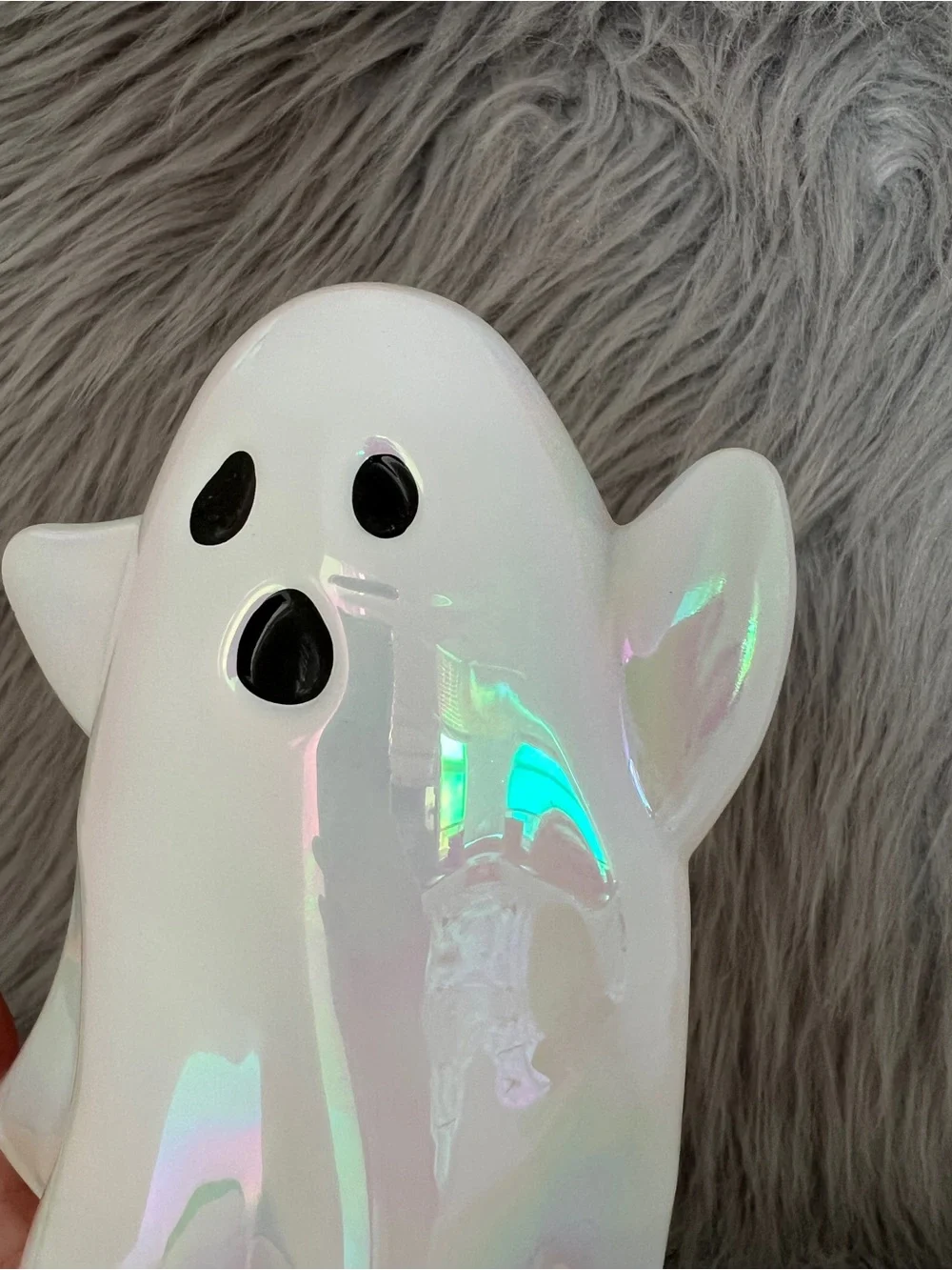 Target glossy iridescent